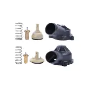Gates Thermostat Housing Kit for Skoda Roomster 5J7 FWD Petrol 1.6L 77kW 06-15