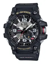 Casio G-Shock Mudmaster Twin Sensor Black Band
