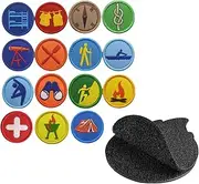 [YOYUMI] Patches Boy Scout Badge Reward Encouragement Morale Badge Backpack Sticker Armband Hook and Loop Patch