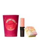 BENEFIT PIPING HOT BEAUTY MINI MASCARA & SHELLIE BLUSH DUO SET NEW IN BOX