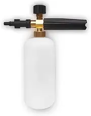 Snow Foam Lance Pressure Washer Foam Gun for Bosch/Aquatak/Black Ryobi/Decker/Neo/Norse Foam Maker Jet Foamer Soap Dispenser Nozzle Adjustable 1L Bottle
