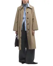 Barbour Beatrix Oversized Long Jacket