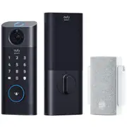 Eufy Security S330 Smart Deadbolt Video Lock Chime Included / Fingerprint / App control / Voice control / Keys / Key pad [E8530TY1]