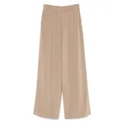 [Max Mara] Max Mara Fluid Trousers 40 IT BROWN