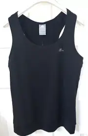 Women’s Adidas Performance Sz M Tank Top Black Climalite i237 NWT