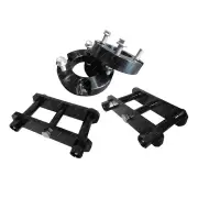 2" 50mm Lift Kit Strut Spacers Extended Shackles for Nissan Navara D23 NP300