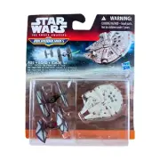 New Star Wars Tie Fighters and Millenium Falcon Micro Machines