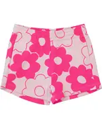 Toddler Girls Printed Fleece Short