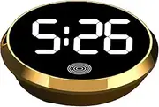 Car Digital Timer - Digital Car Clock for Dashboard | 4.6cm Auto Dashboard Clock | Touch Screen Round Timer | & Vehicle Electronics Accessories for, Sedan, Small