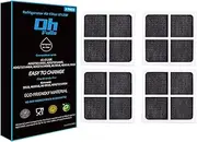 Refrigerator Fresh Air Filter Replacement for LG LT120F ADQ73214404 ADQ73334008 GS-D665BSL GS-D665PL GF-AD910SL GF-B590PL Pure N Fresh F/LM/LS Series Fridge Fresh Air Filter, 4-Pack Included