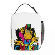 c401 Monkey Lc Waikiki Singe Lunch Bags Insulated Lunch Tote Waterproof Bento Box Resuable Picnic Bags for Woman Work Kids School k401