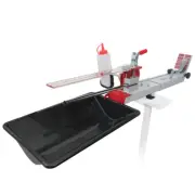 Bench Mount Golf Grip Station – Golf Mechanix Tool w/ Clamp, Tray & Vise – New