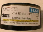 CAMELOT FILM AD 35MM FLAT STARZ SEASON PREMIERE EARLY TEASER 2011 RARE!!!