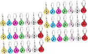 Ipetboom 2sets Adorable Pet Bells Multi-Function Cat Collar Bell for Collars 24pcs*2