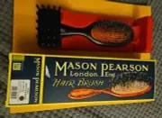 Mason Pearson Large Handy Bristle and Nylon Hair Brush - BN3 Dark Ruby 2 Pc