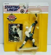 SANDIS OZOLINSH - San Jose Sharks Starting Lineup SLU NHL 1995 Figure & Card NEW
