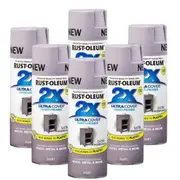 Rustoleum 2X Ultra Cover Spray - Satin Modern Mauve (6 Cans)