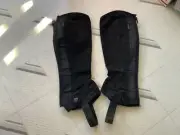 Dublin Half Chaps Black Small