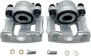 Front Disc Brake Calipers Assembly Left and Right For Jeep Cherokee 1990-2001 For Jeep Comanche 1990-1992 For Jeep Grand Cherokee 1993-1998 For Jeep Wrangler 1990-2006 Replace 184340 184339