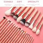 5-28pcs Professional Pink Color Brush Set Contour Eyeshadow Blending Makeup Kit