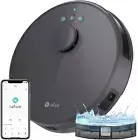 Robot Vacuum Cleaner and Mop, Lidar Navigation, 4000Pa Suction, 200 Min Runtime,
