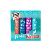 Dirty Works Feed My Lip Balm Set