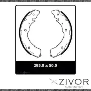 4x *PROTEX* Brake Shoe - Rear For MITSUBISHI TRITON MN,ML (for: Mitsubishi)