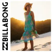 BNWT BILLABONG LA MER ECO MIDI DRESS (SMALL/8) RRP $129.99