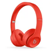Beats Solo3 Wireless On-Ear Headphones (Citrus Red)