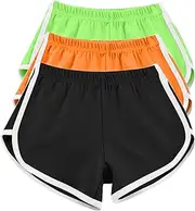1/2/3/4PC Shorts for Women 2024 Summer Casual Workout Yoga Shorts Running Athletic Dolphin Beach Sports Shorts