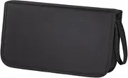 Hama CD Wallet for 104 Discs | CD/DVD/Blu-Ray | Folder for Storage, Space-Saving for The Office, Car and at Home | Black