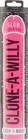 Clone-A-Willie Vibrator (Glow In The Dark) (Pink)