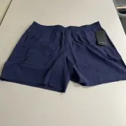Lulu Lemon Men's Pace Breaker Linerless Short 7" Blue XXL