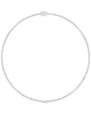 Platinum 11.00 ct. tw. Lab Grown Diamond Necklace