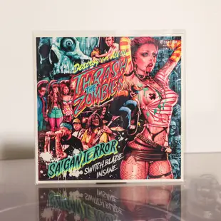 現貨 日本製 Rockin' Jelly Bean 7寸 黑膠 Thrash the Zombies 唱片 收藏 RJB