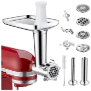 New Meat Grinder Blades Attachment Sausage Stuffer Accessories for Stand Mixer A