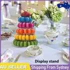 4/6 Tiers Macarons Display Stand Holder Macaron Cupcakes Dessert Storage Tray OZ