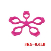 New Hand Gripper Silicone Finger Expander Exercise Hand Grip Wrist Strength Trai