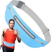 Waist Fanny Pack - Running Fanny Pack for Phone,Adjustable Belt Pouch, Sports Accessories for Cycling Hiking Camping Traveling Dog Walking Climbing