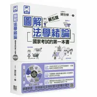 在飛比找蝦皮商城優惠-十力/2023年出版/圖解法學緒論：國家考試的第一本書（第五