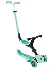 Globber Go Up Active with Lights Scooter in Dark Mint