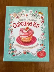 Usborne Children's Cupcake Kit: Baking Book, Cups and Toppers NEW