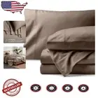 GOTS Certified Organic Cotton Flannel Sheet Set - Twin XL for Ultimate Comfort