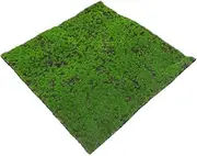 Abaodam Fake Moss Turf Look Artificial Grass Mat for Garden Home Decor Balcony (Green)
