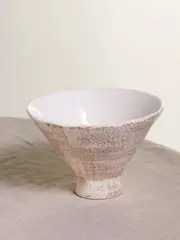 [Brunello Cucinelli] Brunello Cucinelli - Glazed Ceramic Bowl - Off-white - One size One size Off-white