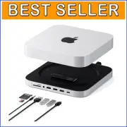 6-in-1 Mac Mini Hub & SSD Enclosure with USB-C - Ideal for Mac Studio