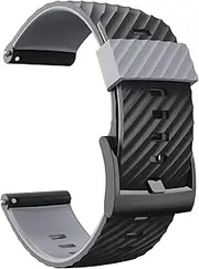 [FULNES] 24MM for Suunto 7/Suunto D5 Replacement Wristband Silicone Sports Smart Watch Straps for Suunto 9 Baro/Sport Wrist HR Baro Watchband (Color : 49mm Series Ultra, Size : for suunto 9 baro)