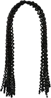 HONMEET Lady Curly Wig Afro Dreadlocks Adult Curly Hair Natural Look Easy Wash Stylish Hair Accessory Year-round Fashion