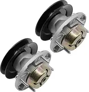 Caltric Spindle Assembly Set Compatible with John Deere LT170 / LX200 / LX280 / GT225 / GT235 / GT235E / GT245 / GX325 / GX335 / GX345 / GX355 / AM126418
