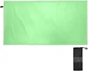 Light Green Solid Color Pure Plain Towels Adult 31" x 70" Soft & Absorbent Beach Towels Oversized Better Homes for Adults Mens Women